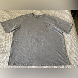 Grey Carhartt pocket tee